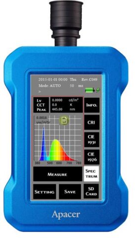 mini-spectroradiomètre Apacer AL-100