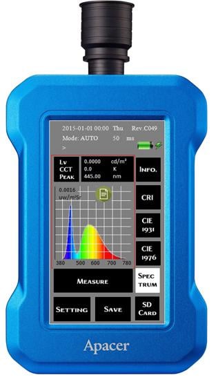 mini-spectroradiomètre Apacer AL-100