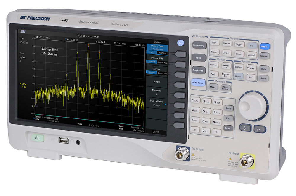 BK2680 series spectrum analysers