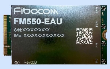 FM550 5G Sub6 GHz M.2 module