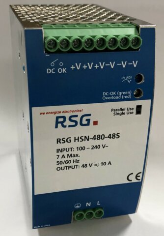 Alimentations sur rail DIN de la série HSN