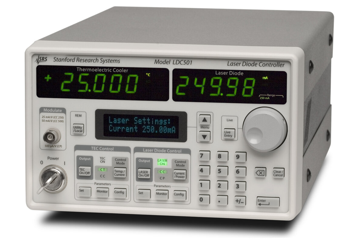LDC500 Laser diode controllers