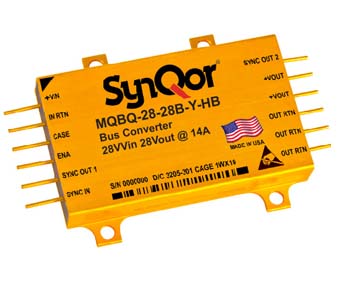 MilQor Series DC/DC Modular / Configurable Converters