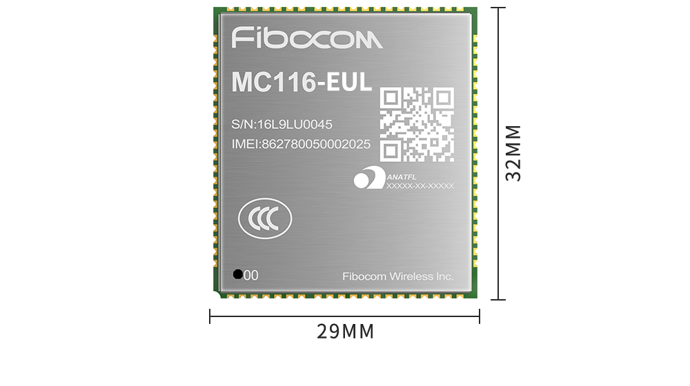 MC116 4G Cat-1 LGA module