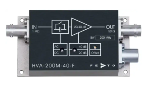 Amplificateur de tension large bande HVA