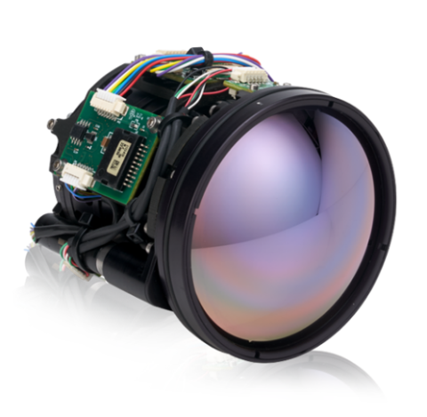 Caméra OEM LWIR Boson+ CZ 14-75 avec objectif à zoom continu