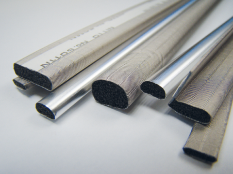 Fabric over foam gaskets
