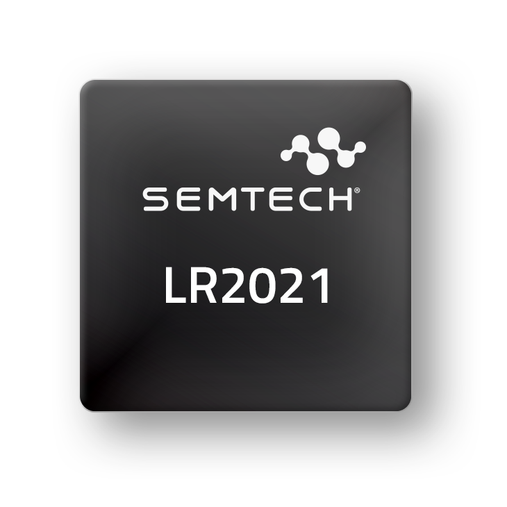 LR2021 dualband-zendontvanger, FSK, LoRa, +22dBm QFN-32
