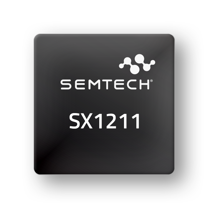 SX1211 Transceiver, FSK, OOK, +10dBm, 25kbps, T-QFN-32