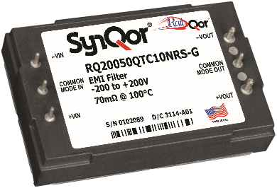 RailQor® Passive PCB AC-DC EMI Filters