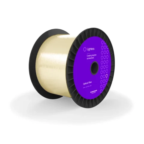 GEO single-mode optische vezel 1310/1550 nm 0.11 NA Carbon/PYROCOAT®