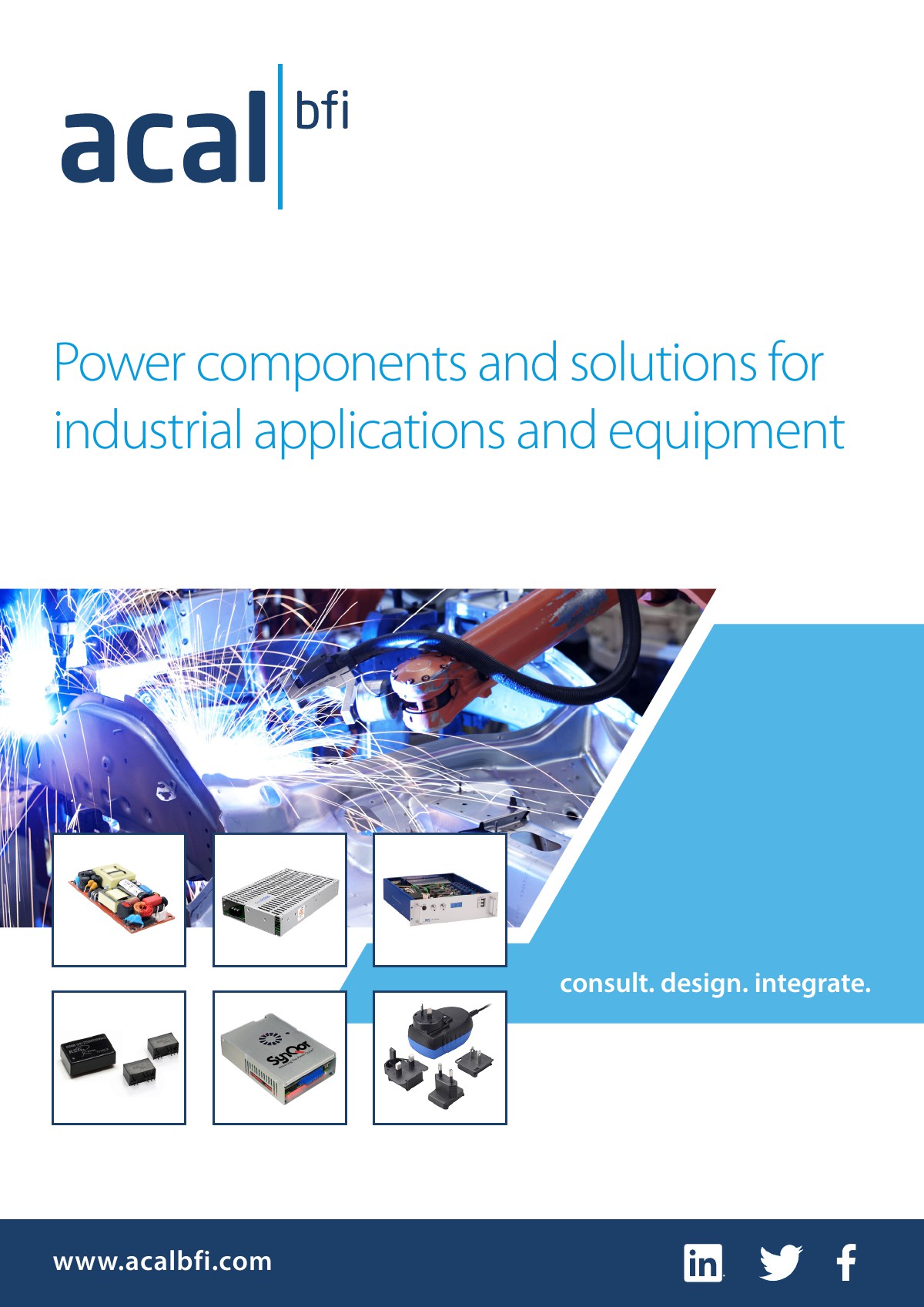 Power components and solutions for industrial applications and equipment