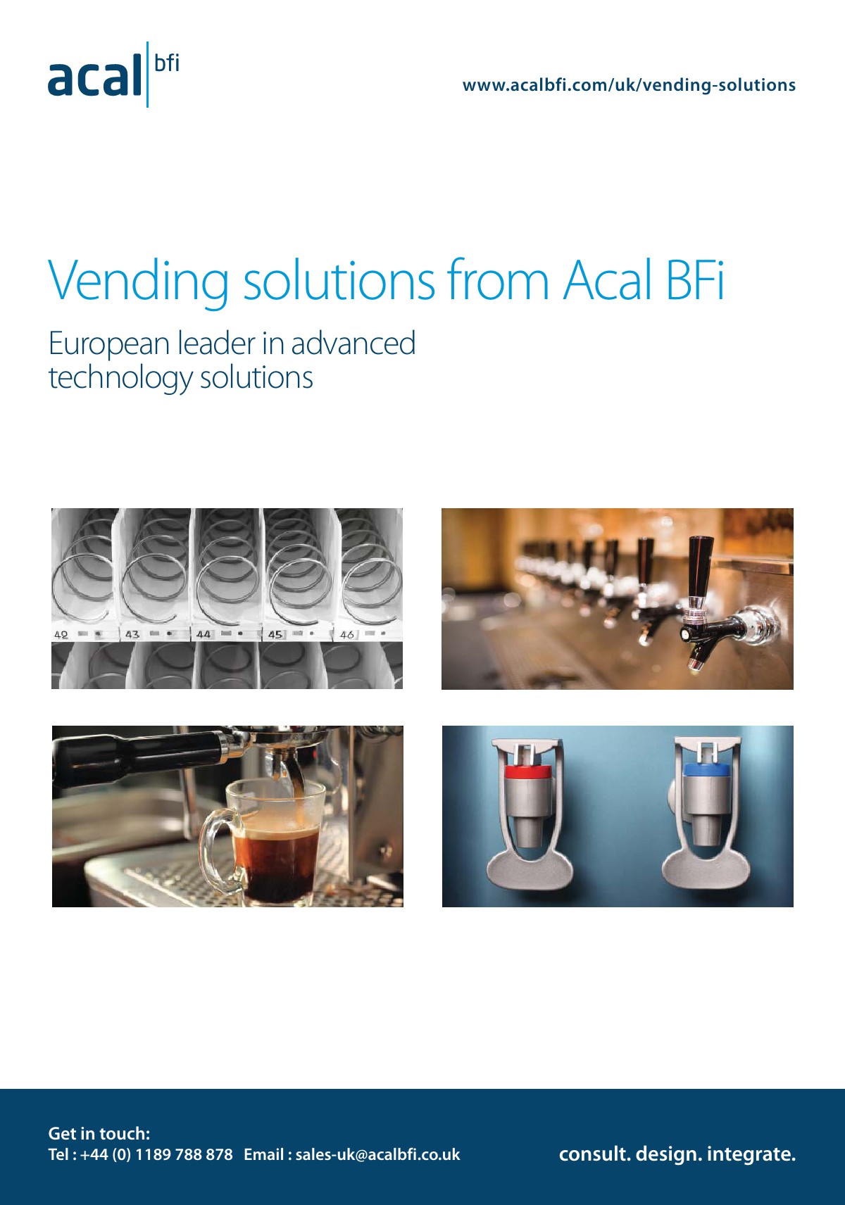 Vending solutions from Acal BFi