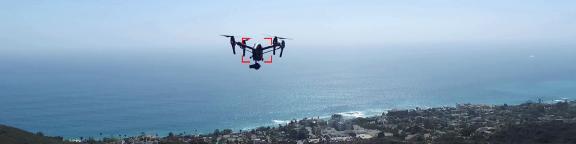Drone tracking Coastline