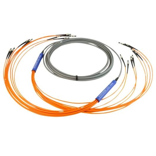 Fan-out pre-terminated fibre optic cables from FOSS